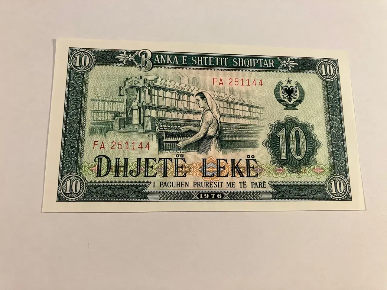 Billede 1 - 10 Leke 1976 Albanien