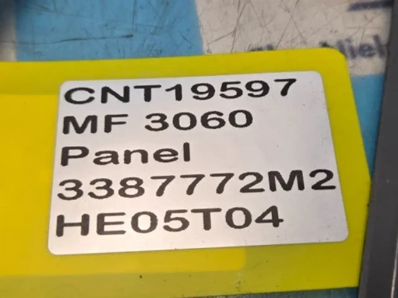 Billede 9 - Massey Ferguson 3060 Panel 3387772M2