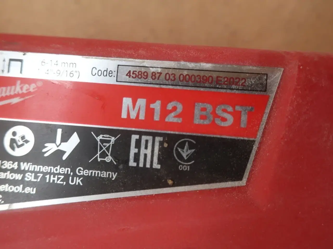 Billede 2 - El. hæftepistol MILWAUKEE M12BST