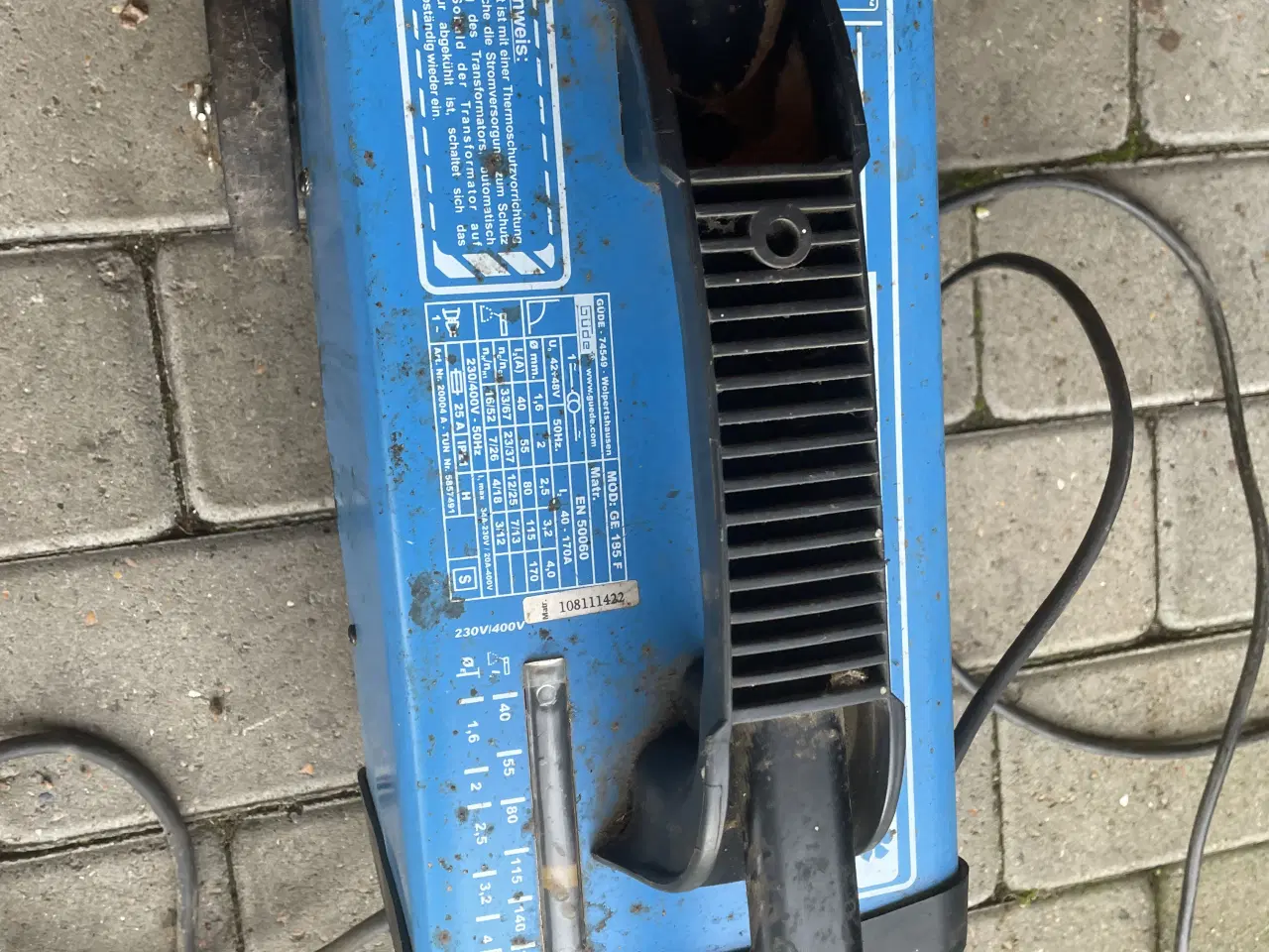 Billede 6 - Sælger denne Gude Ge185 F svejseapparat