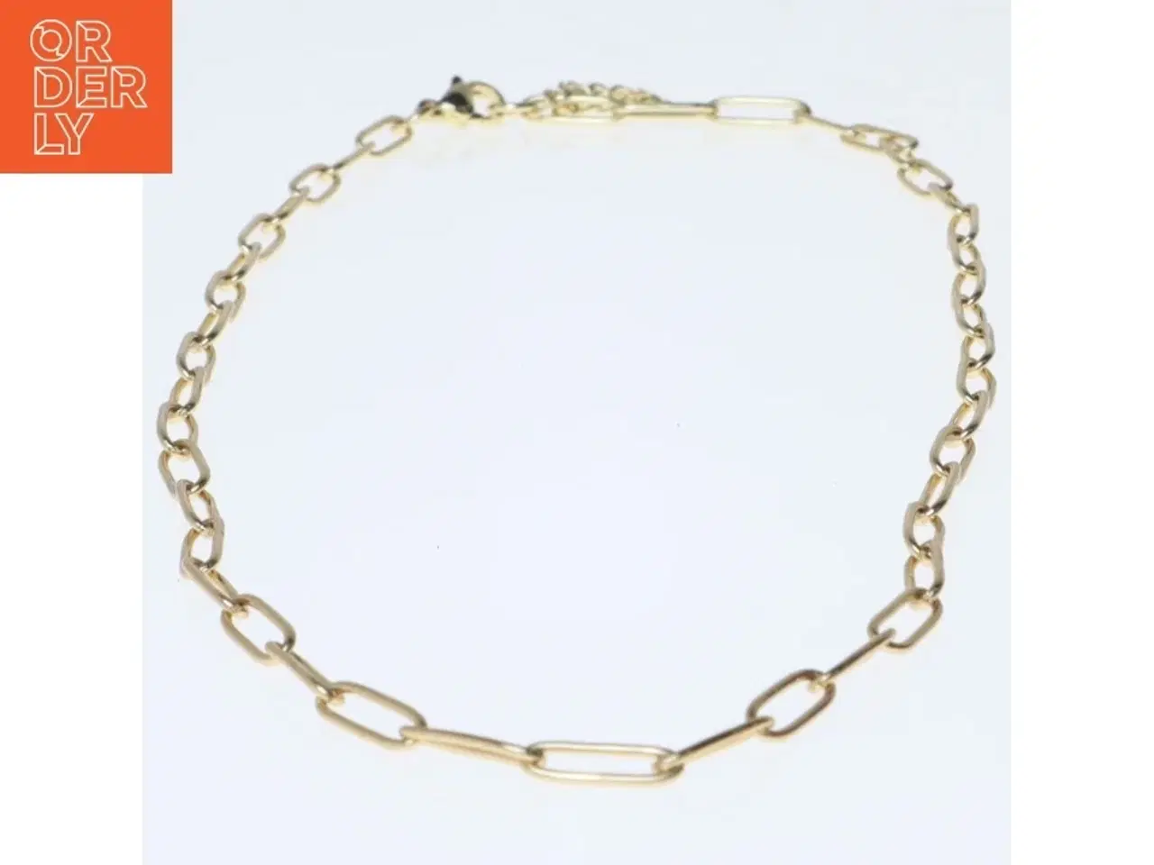 Billede 2 - Guld halskæde med kædeled (str. 44 cm)
