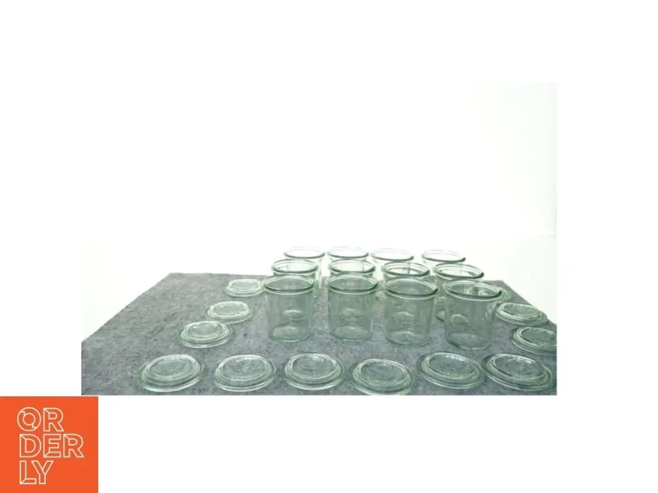 Billede 4 - Werk sylteglas, opbevaringsglas (str. 7 x 5 cm)