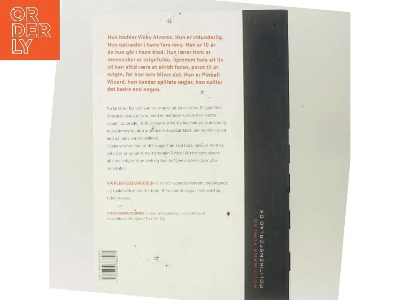 Billede 3 - Kærlighedskrigeren af Morten Sabroe (Bog)