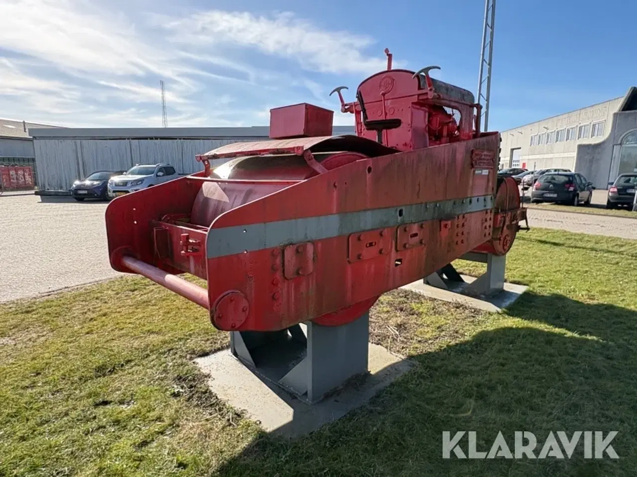 Billede 1 - Veteran tromle Ringsted Jernstøberi