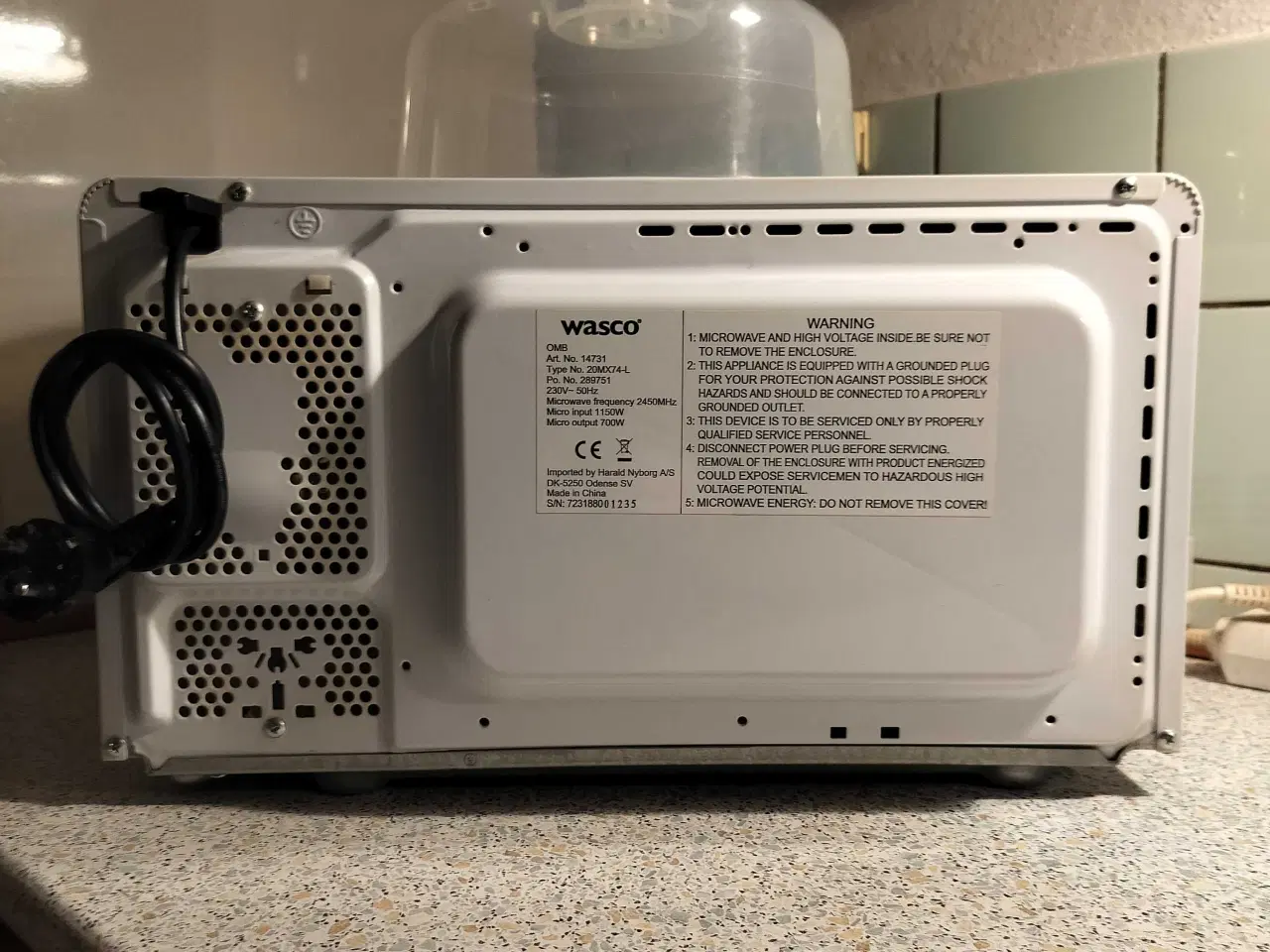 Billede 3 - Microovn Wasco 