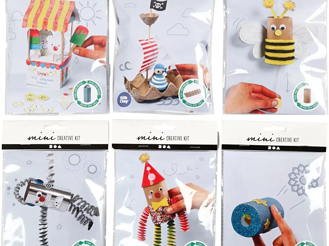 Billede 1 - Mini DIY Kit, 6sæt/ 1 pk.