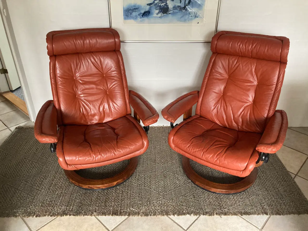 Billede 3 - Stressless lænestol + skammel + sofa 