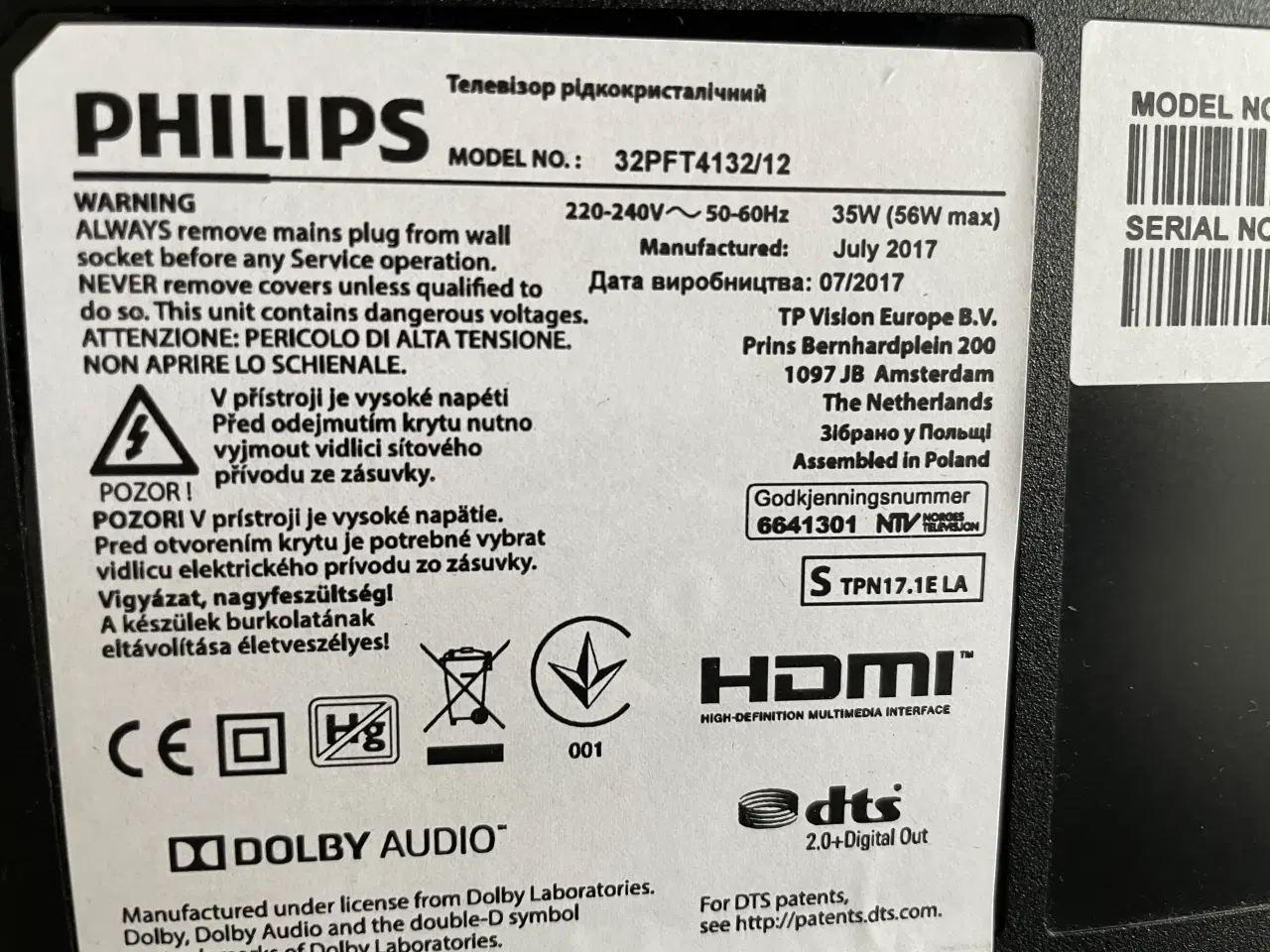 Billede 2 - Philips TV