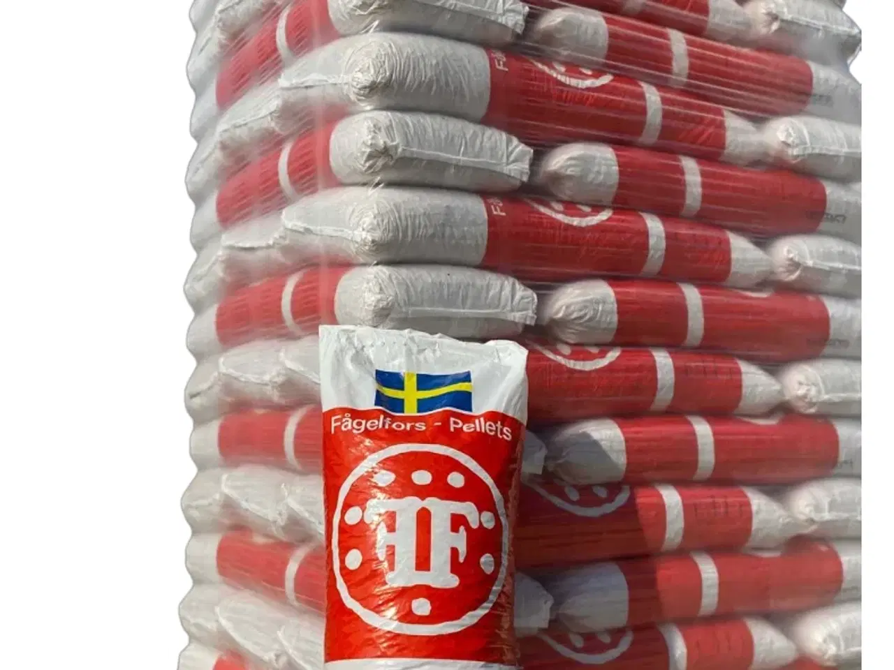 Billede 1 - Træpiller Fågelfors 6 mm 832 KG