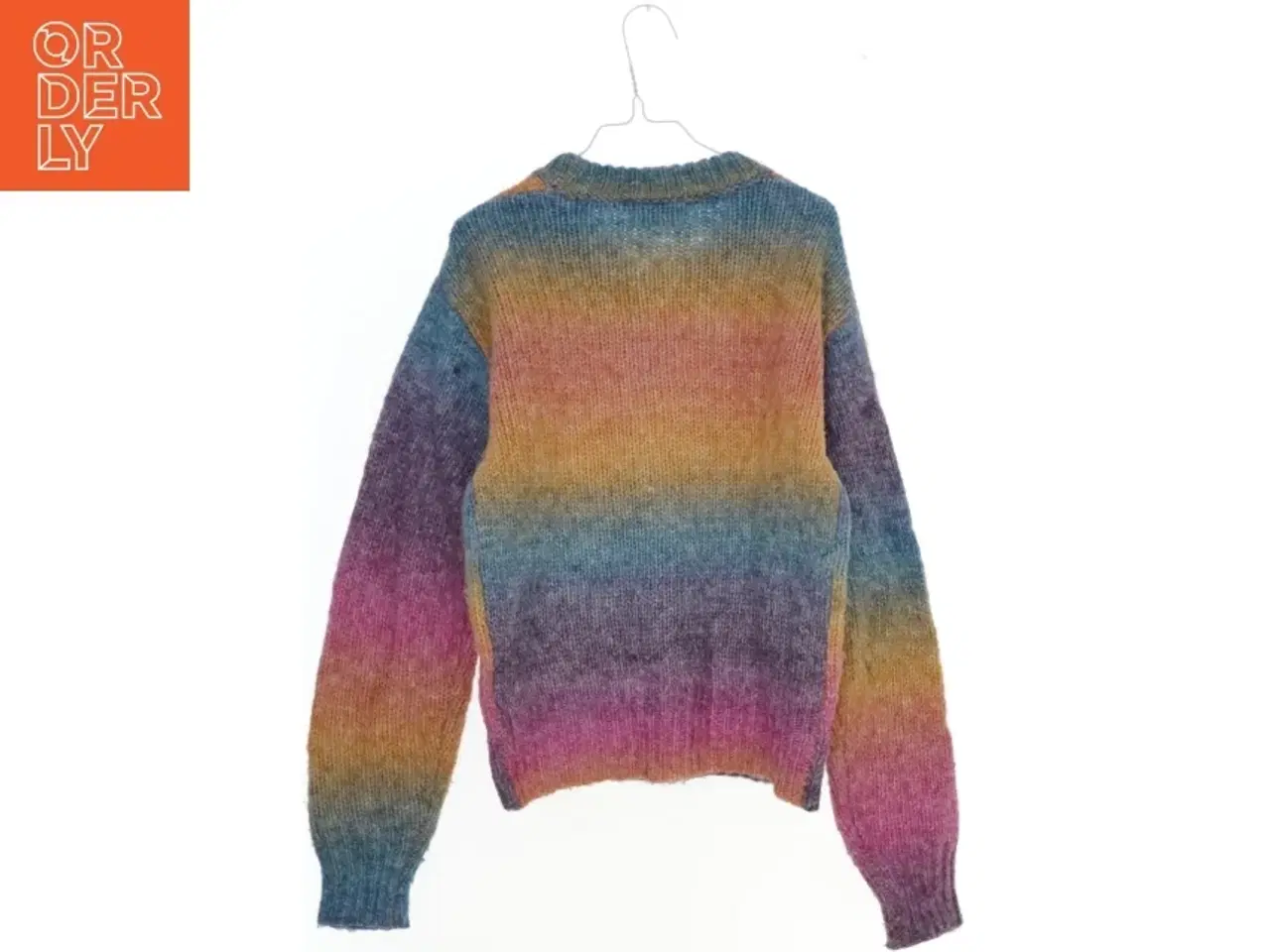 Billede 2 - Strikket sweater med flerfarvet design fra D-XEL (str. 164)