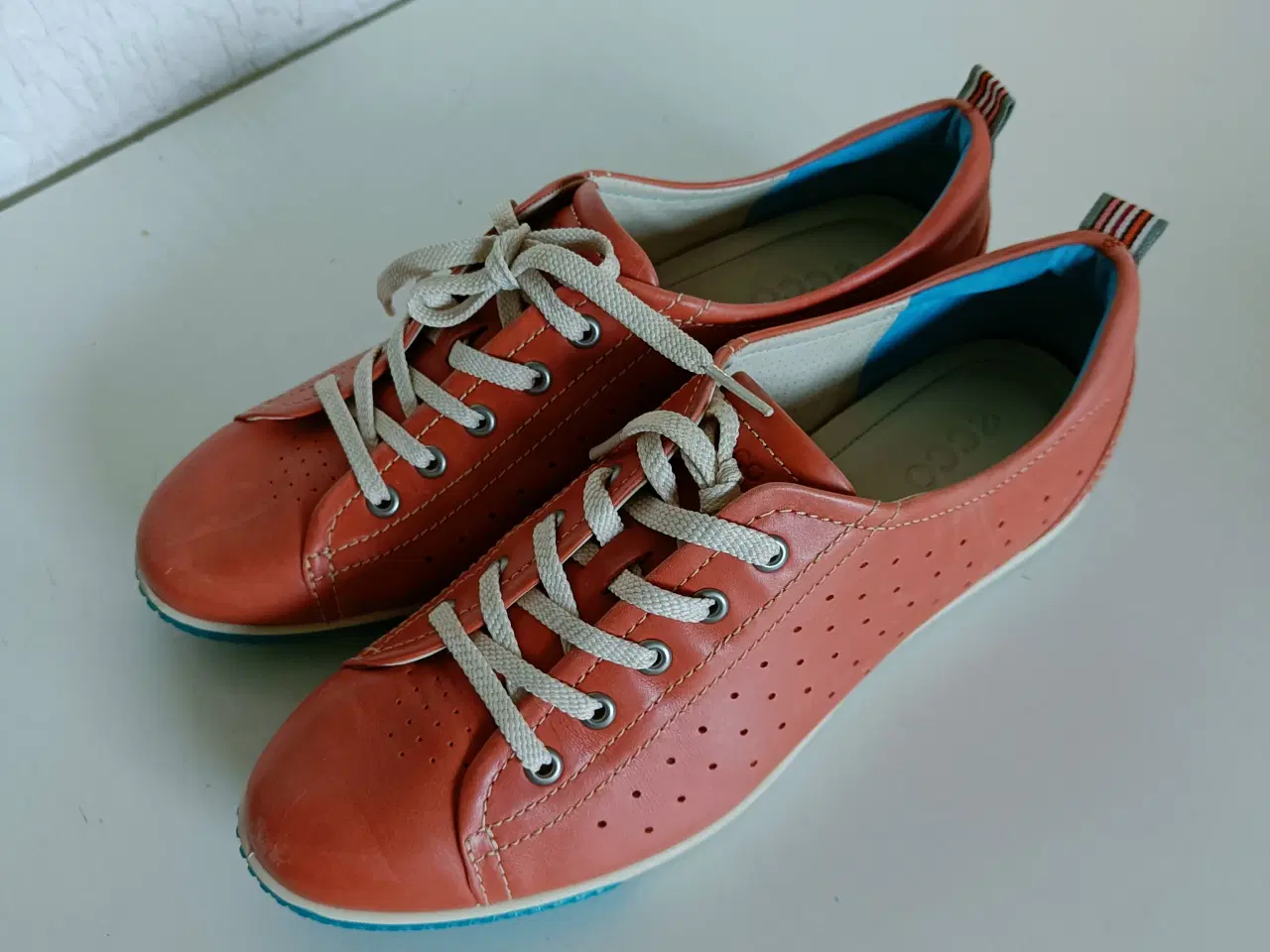 Billede 6 - Ecco rust læder sko 42str