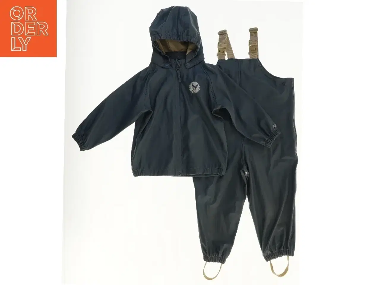 Billede 1 - Børns regnsæt med hætte fra Wheat (str. 92)