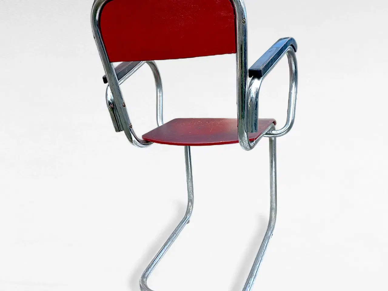 Billede 5 - Funkisstol i forkromet stål – ca. 1930/40’erne