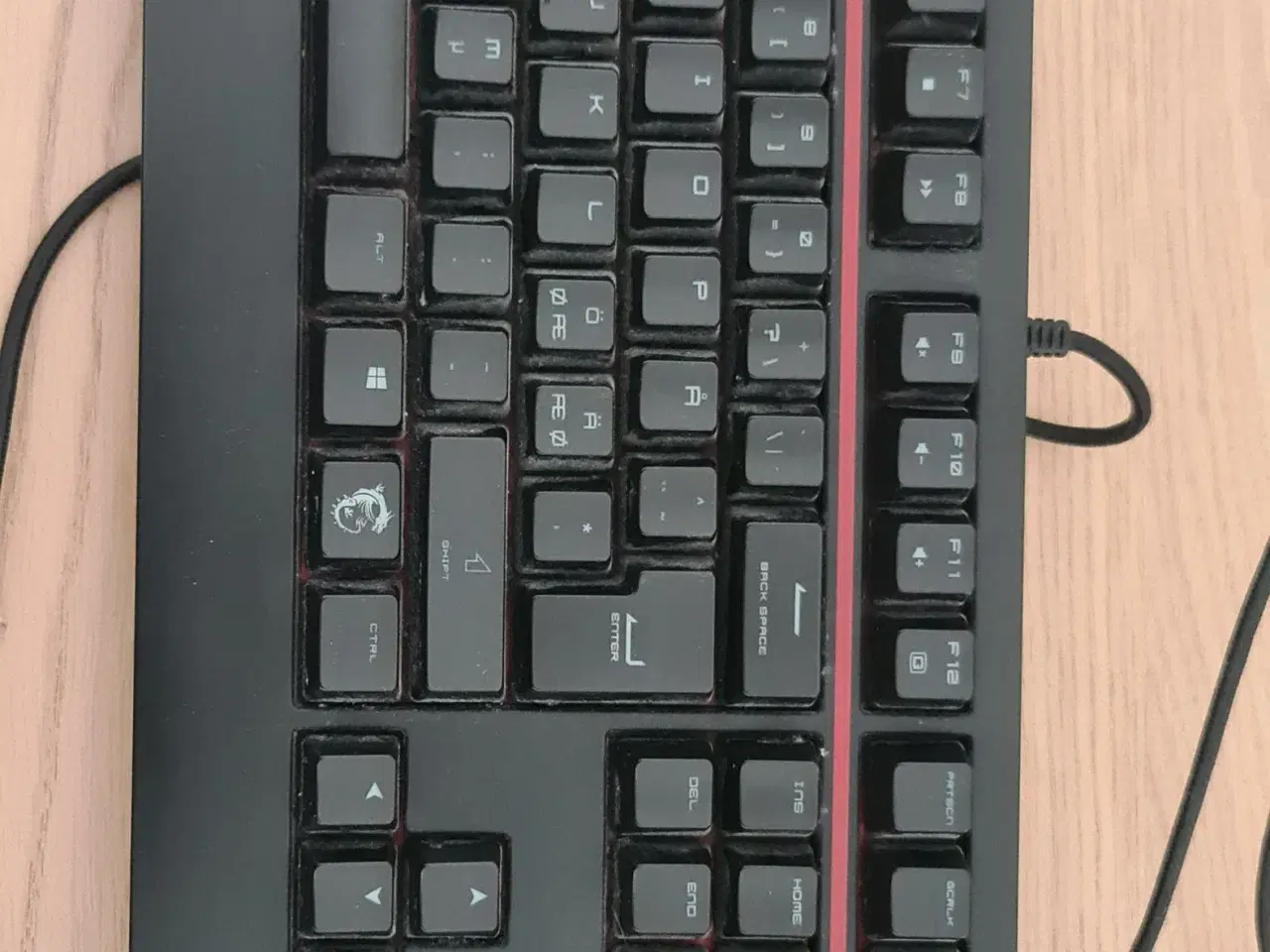 Billede 6 - Tastatur msi k80 mekanisk