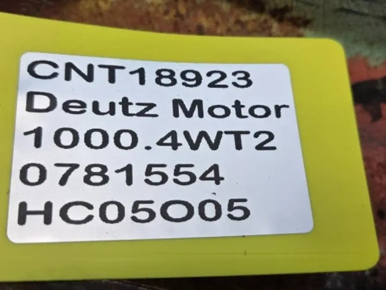 Billede 11 - Deutz 1000.4WT2 Køler Hus 0781554