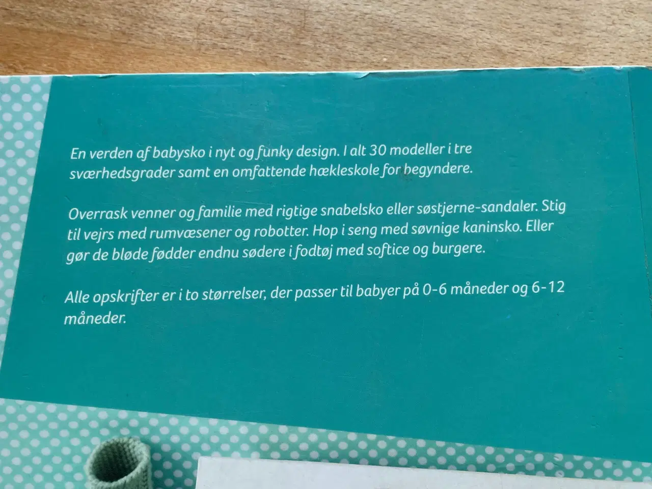 Billede 2 - Hæklede babysko
