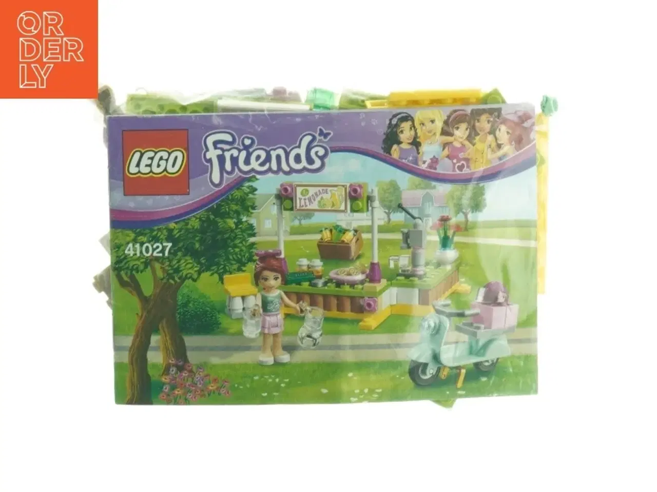 Billede 1 - LEGO Friends limonadestand sæt  (str. 18 x 11 cm)