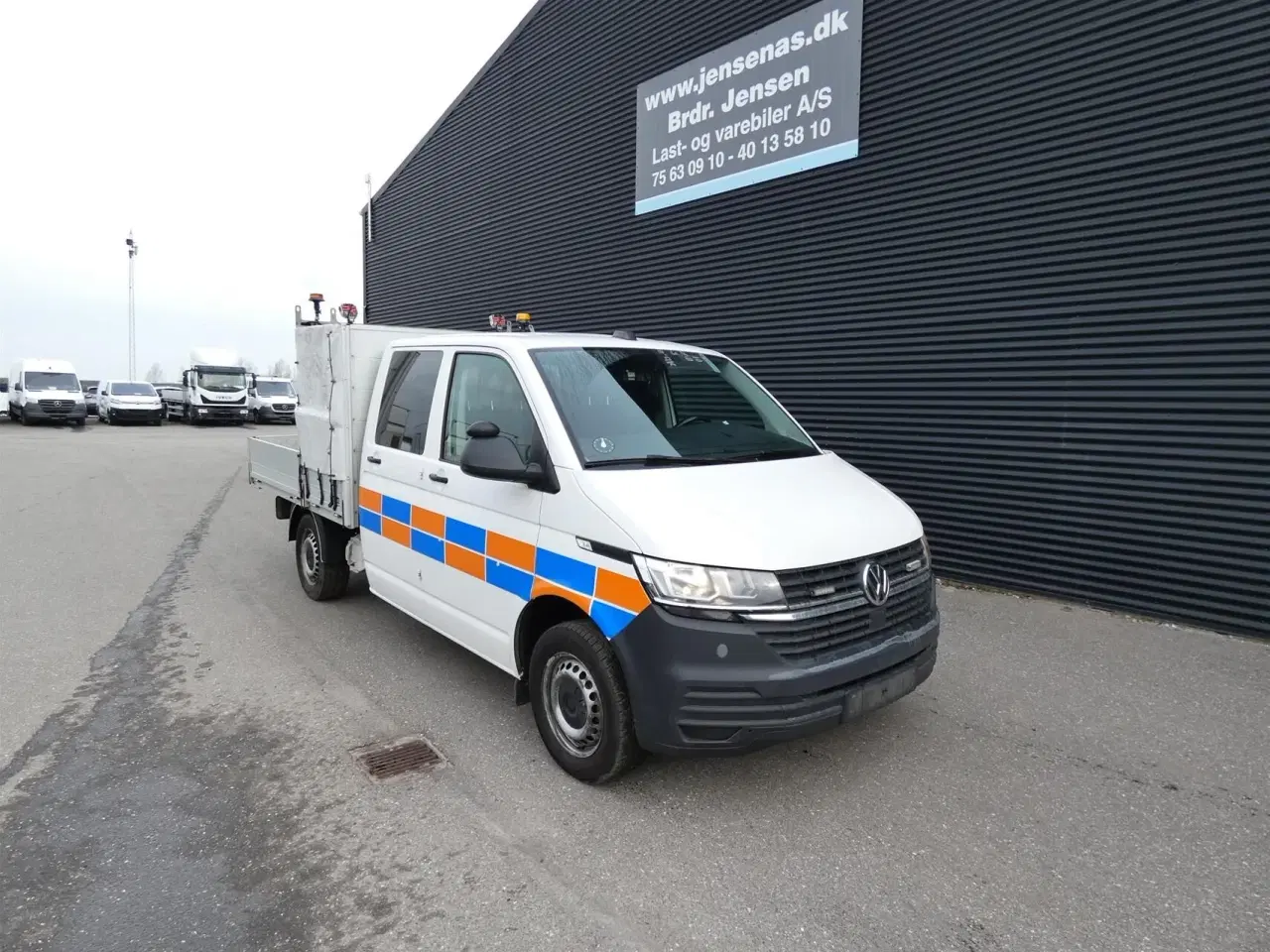 Billede 3 - VW Transporter 2,0 TDI BMT m/alulad u/bagsæde DSG 150HK DobKab 7g Aut.