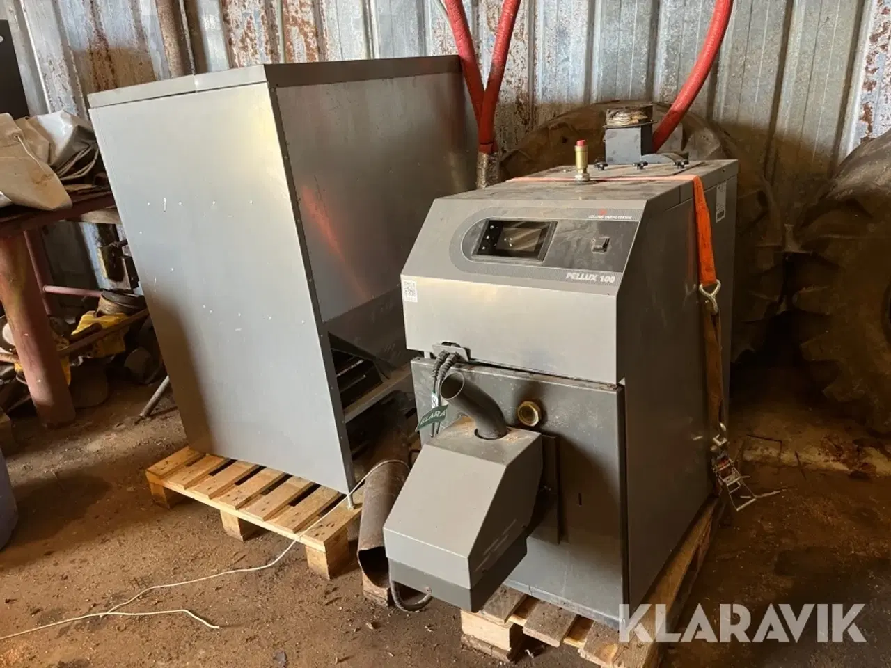 Billede 2 - Pillefyr Nibe Pellux 100/20