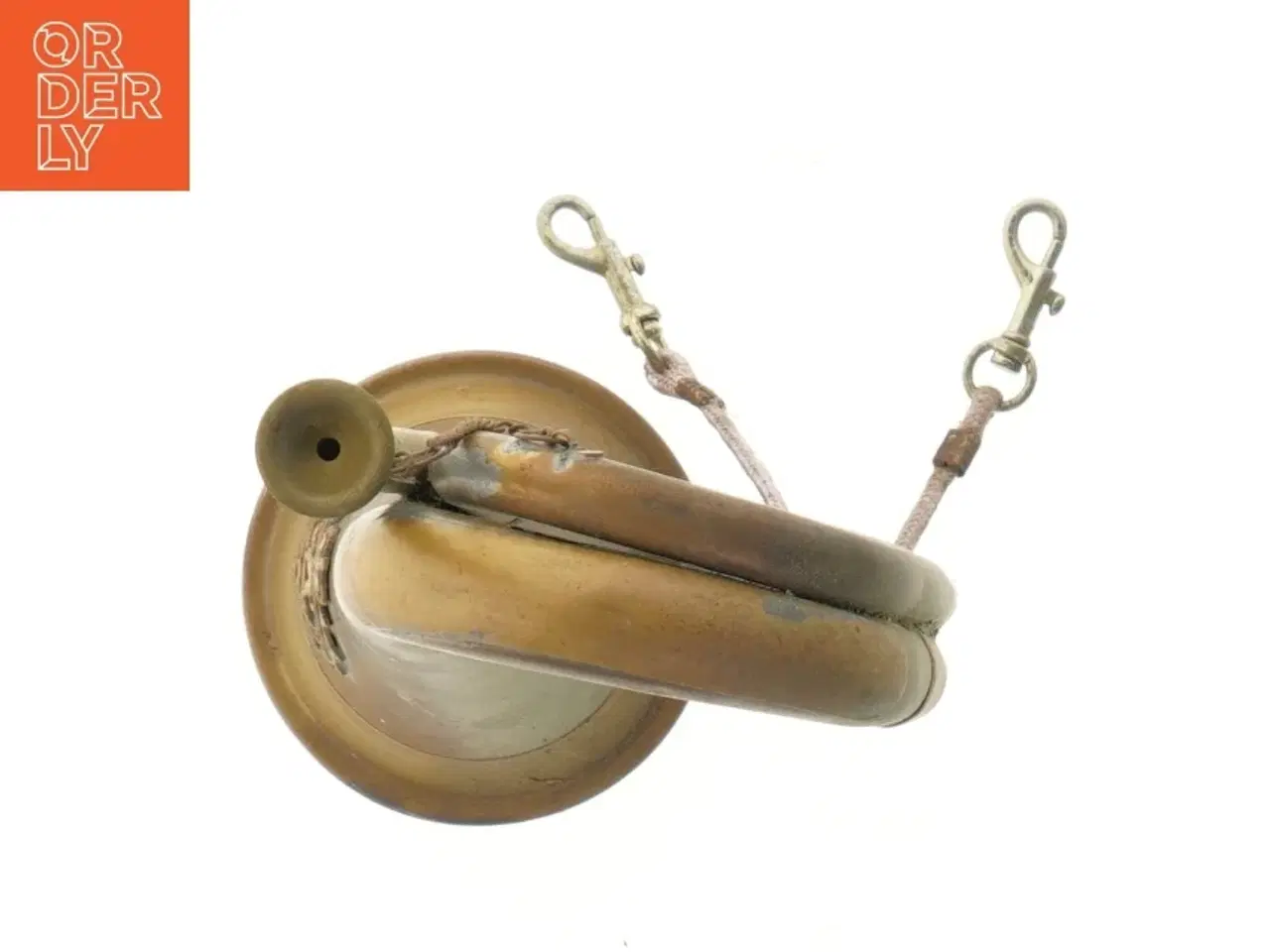 Billede 4 - Vintage messing horn (str. 30x10 cm)