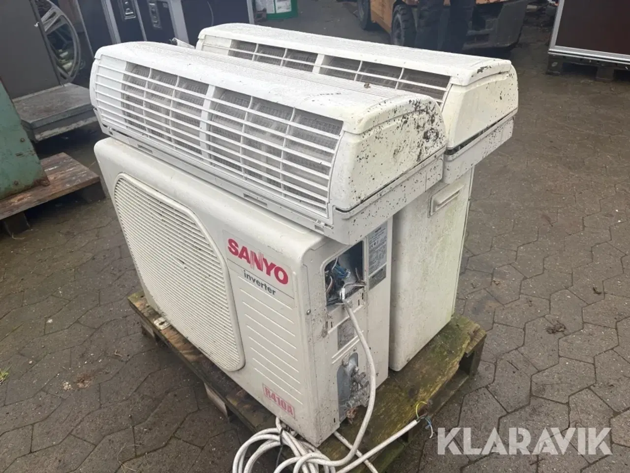 Billede 3 - Varmeblæser ude og inde komponenter Sanoy 2styk