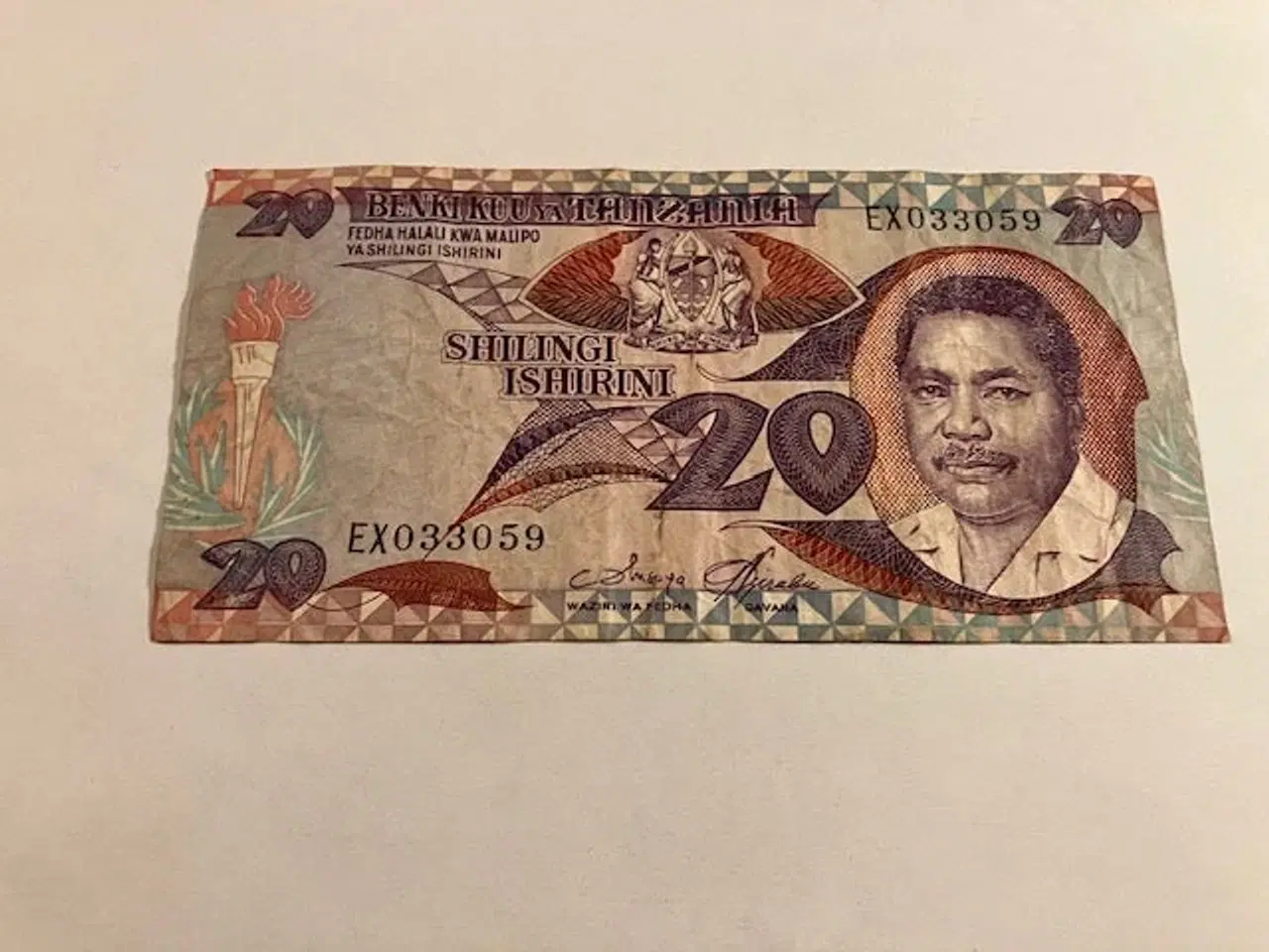 Billede 1 - 20 Shilingi Tanzania 1987