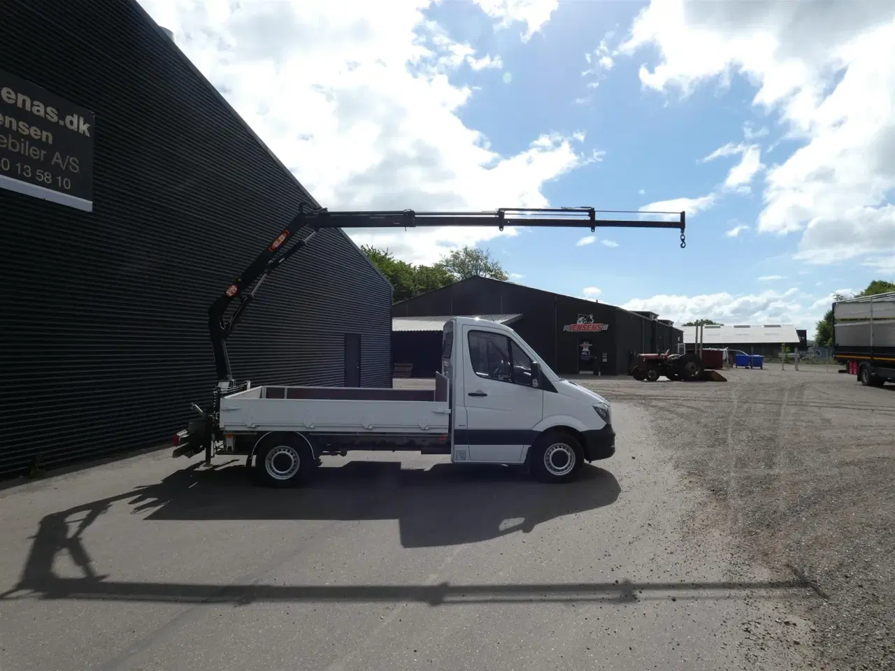 Billede 2 - Mercedes-Benz Sprinter 316 2,1 CDI KRANBIL 163HK Ladv./Chas. Man.