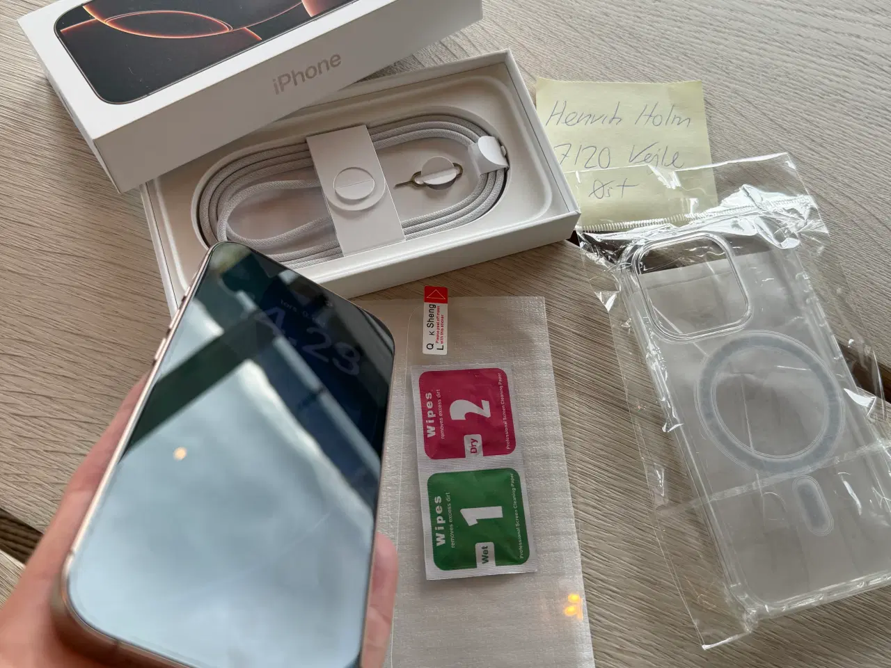 Billede 5 - iPhone 16 Pro 512 GB Desert Titanium.