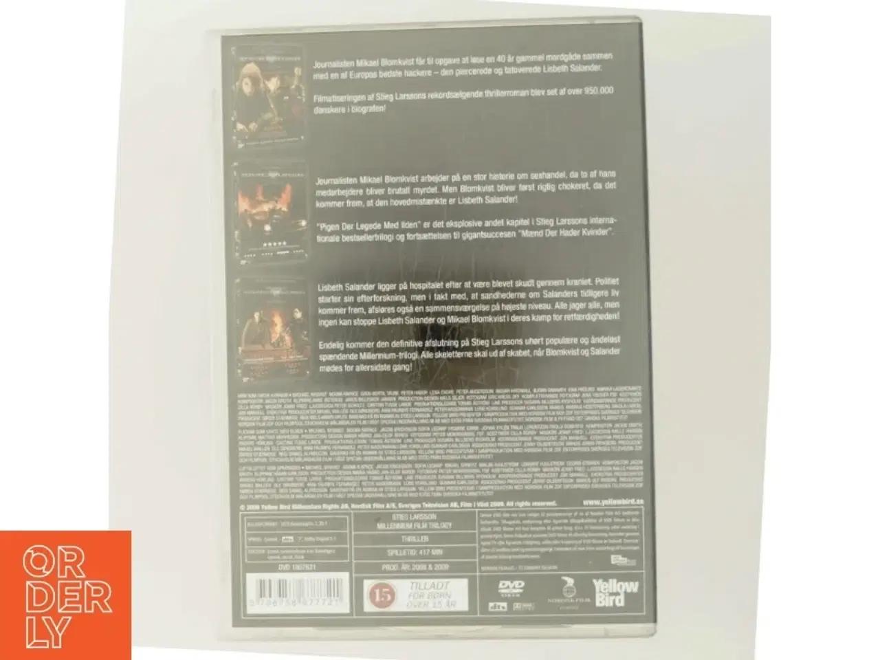 Billede 3 - Millennium Stieg Larsson Film Trilogi (alle 3 film samlet) (DVD)