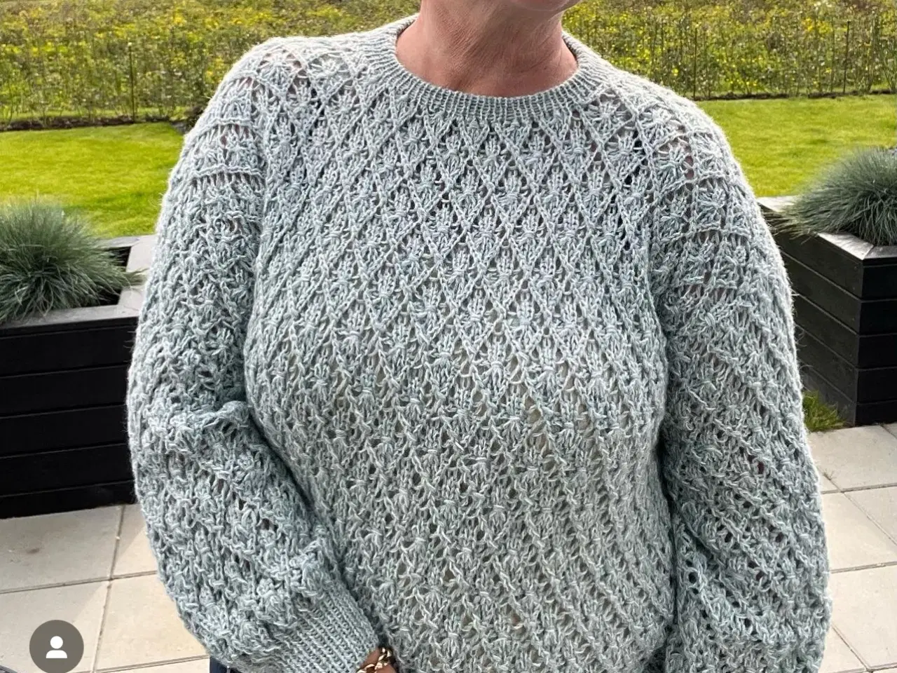 Billede 3 - Nystrikket sweater 