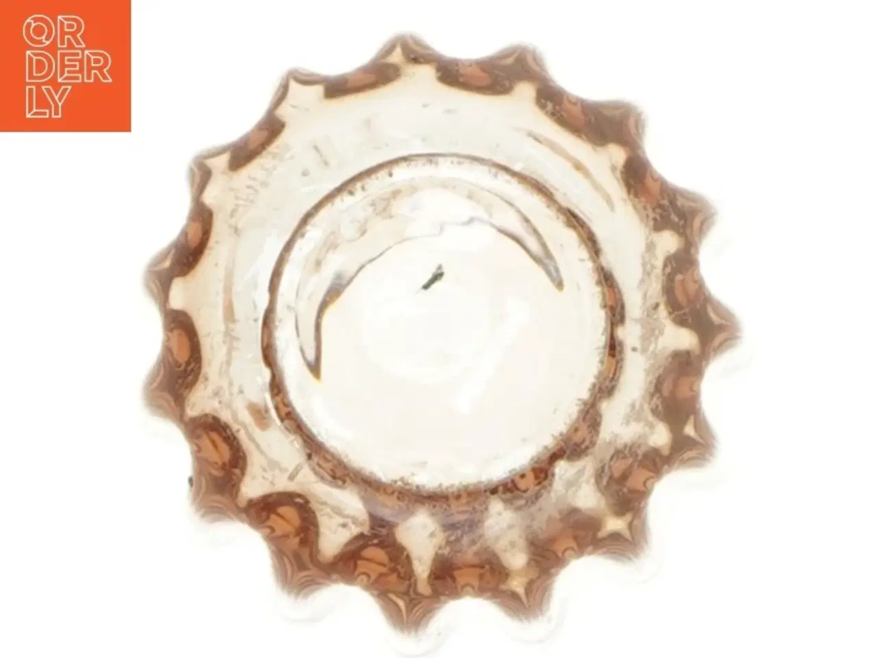 Billede 3 - Karamel-farvede lysestager fra Morsø (str. Ø 7 cm)