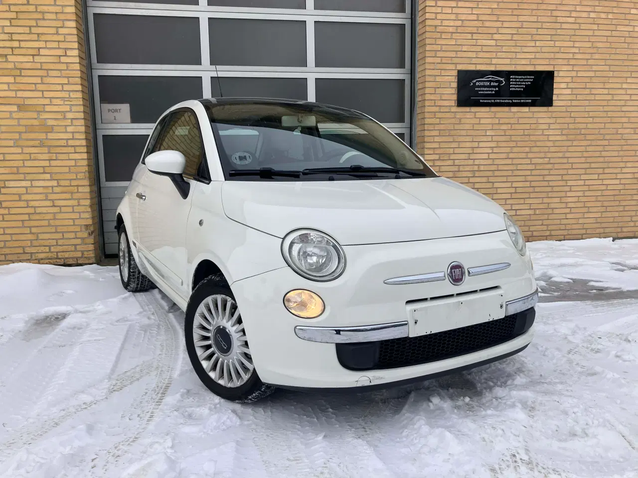 Billede 1 - Fiat 500 1.4 Sport 100HK m. Glastag