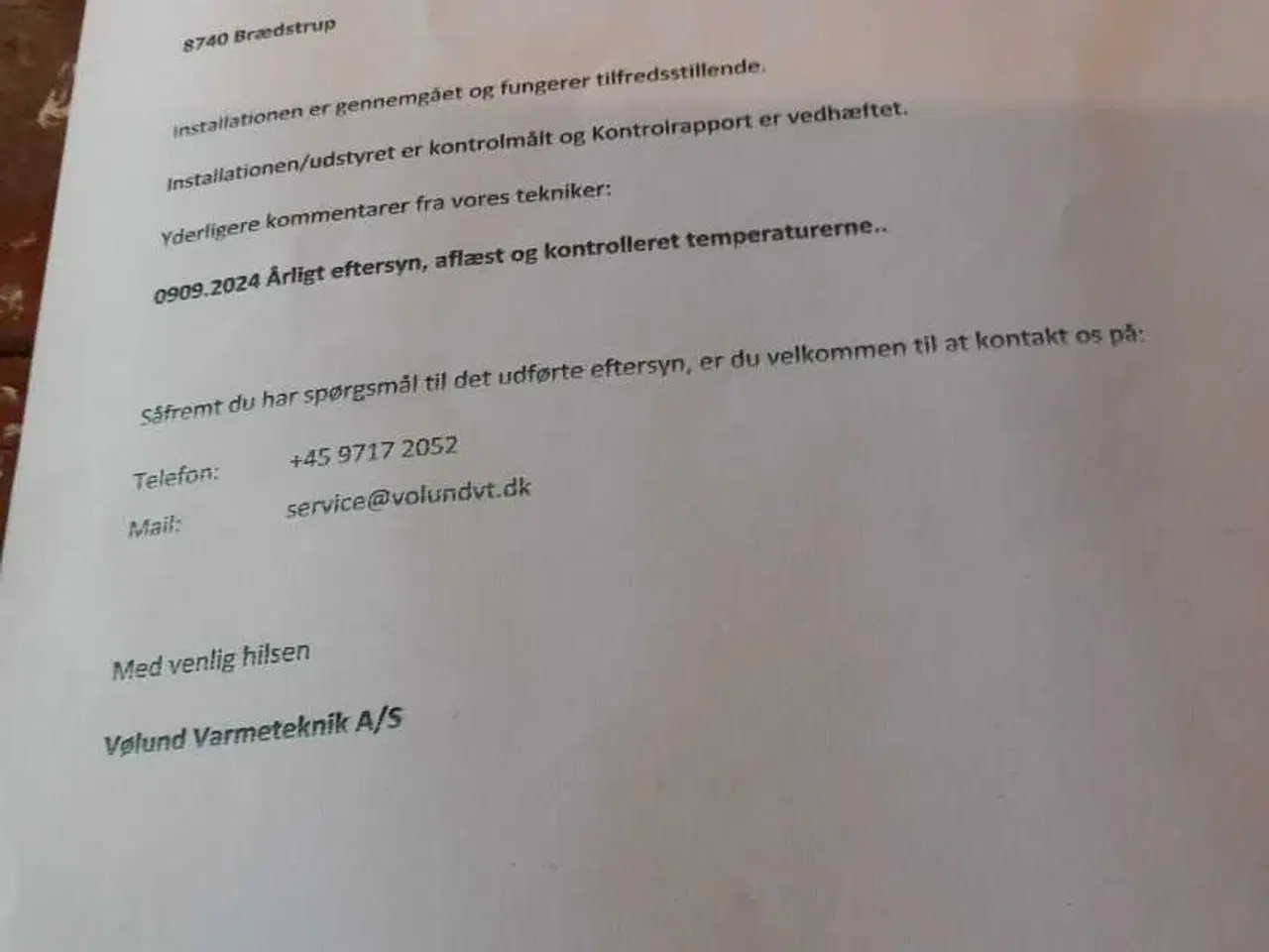 Billede 3 - Vølund varmepumpe 