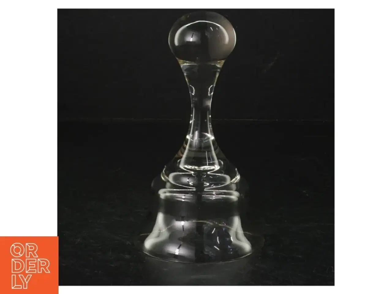 Billede 2 - Glas klokker (str. H. 15,5 cm. ø. 8,5 cm)