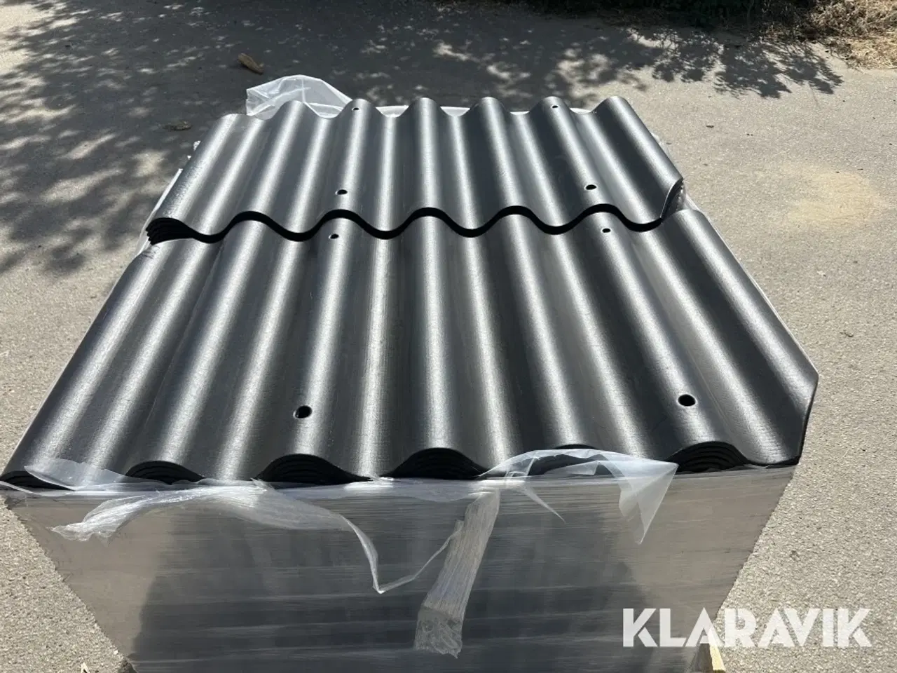 Billede 6 - Bølgeplade HJ-HU 150 styk Euronit 702 HJ/HU Sort