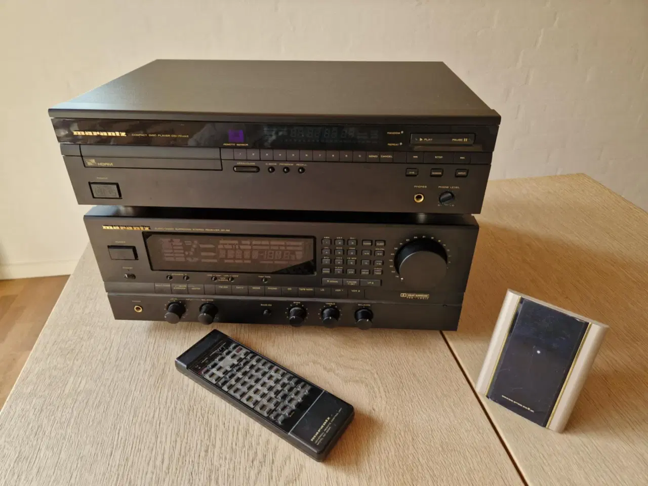 Billede 1 - Marantz High End Reciever stereoanlæg og CD 