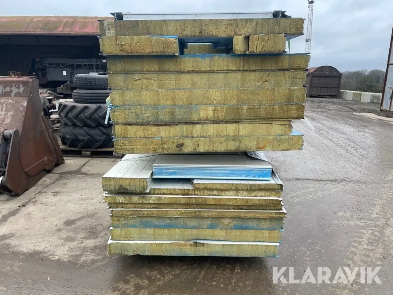 Billede 2 - Komposit paneler med isolering 30 styk