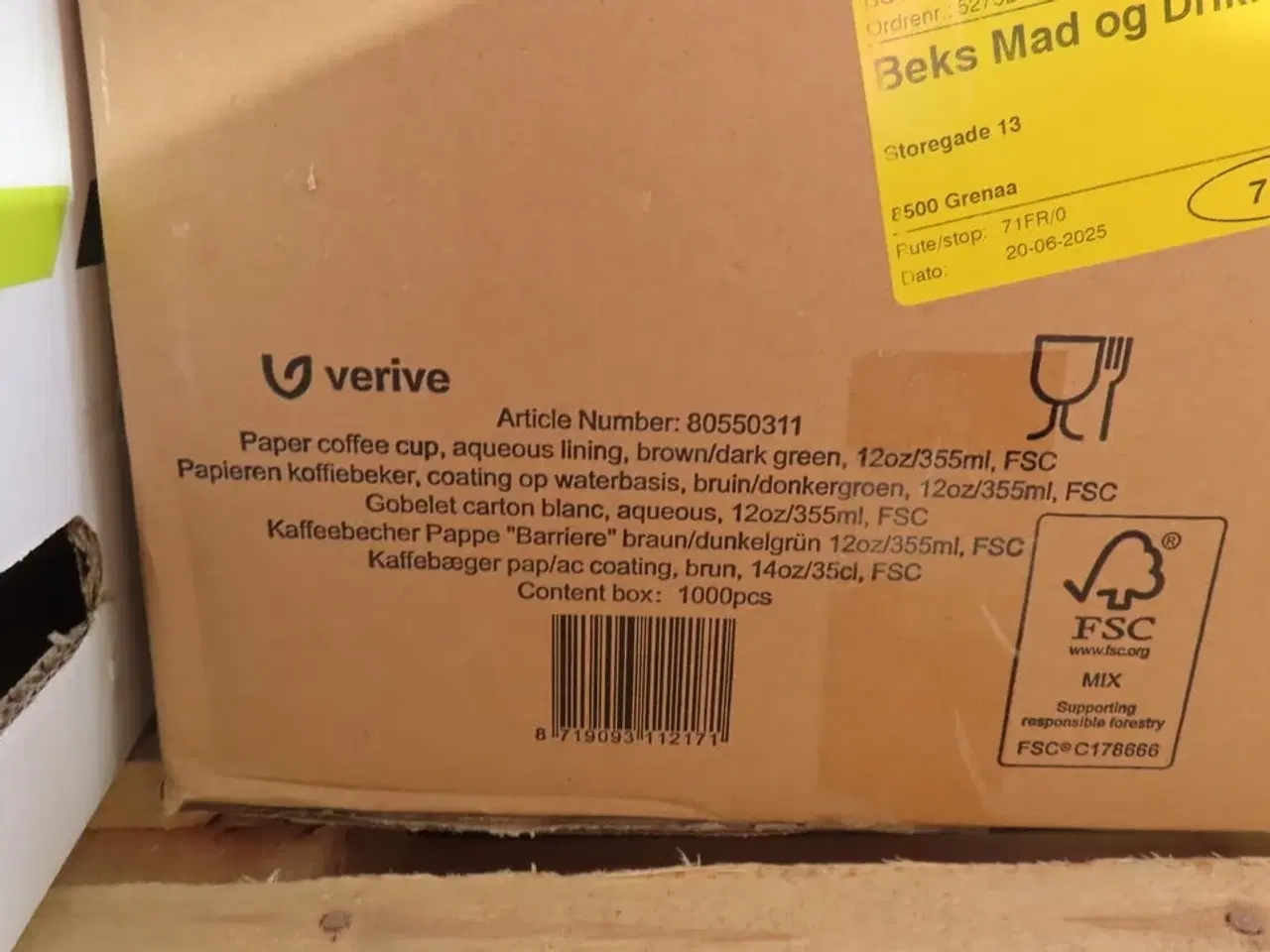 Billede 4 - 16 rør med engangskoppe