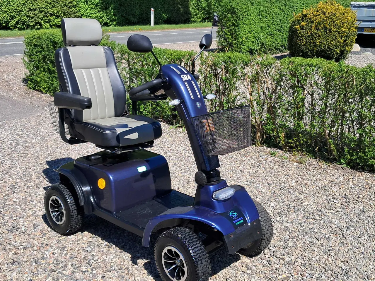 Billede 17 - 4-hjulet elscooter med nye batterier 