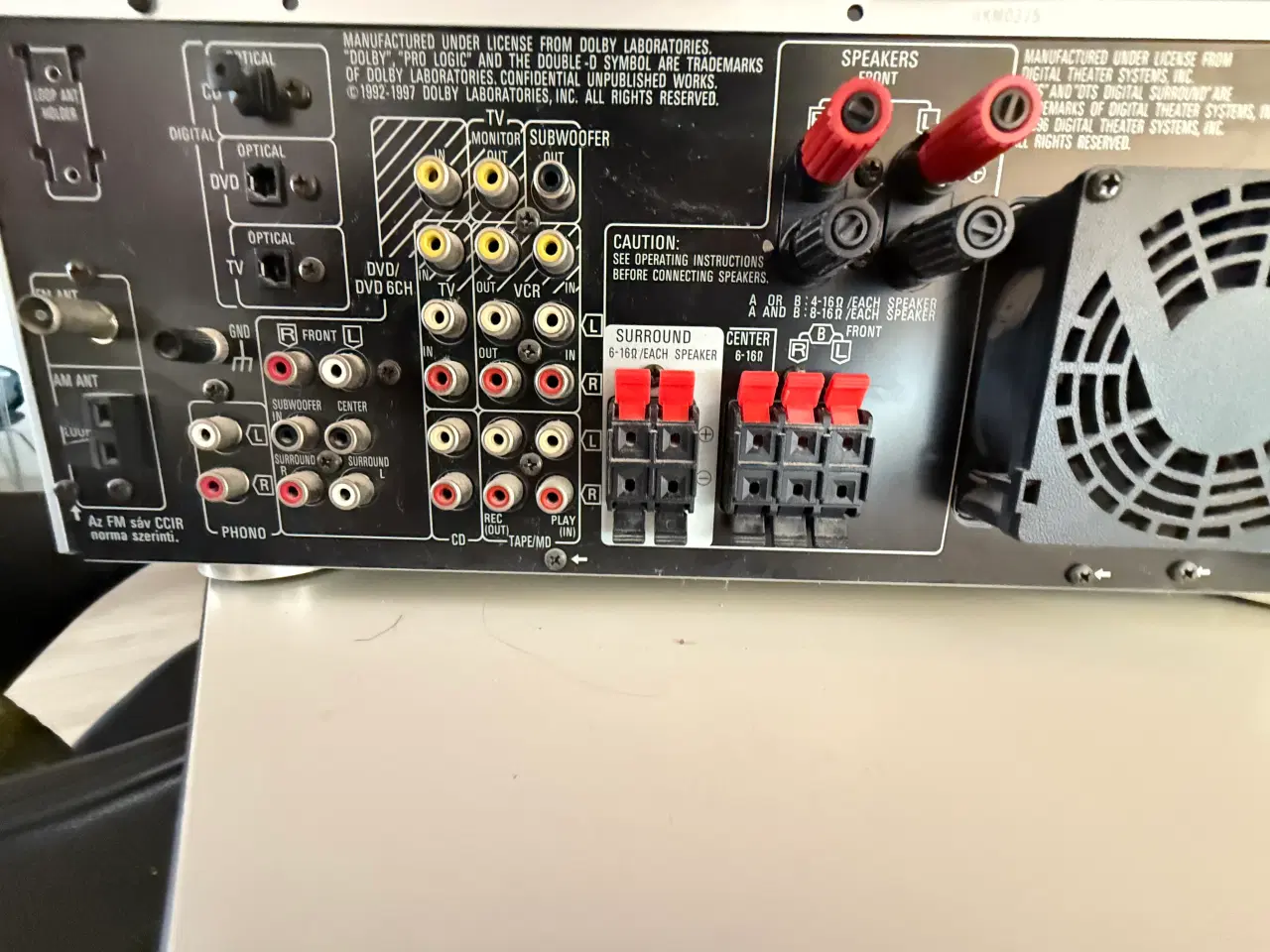 Billede 3 - Technics SA-DX940 – kraftig surround receiver