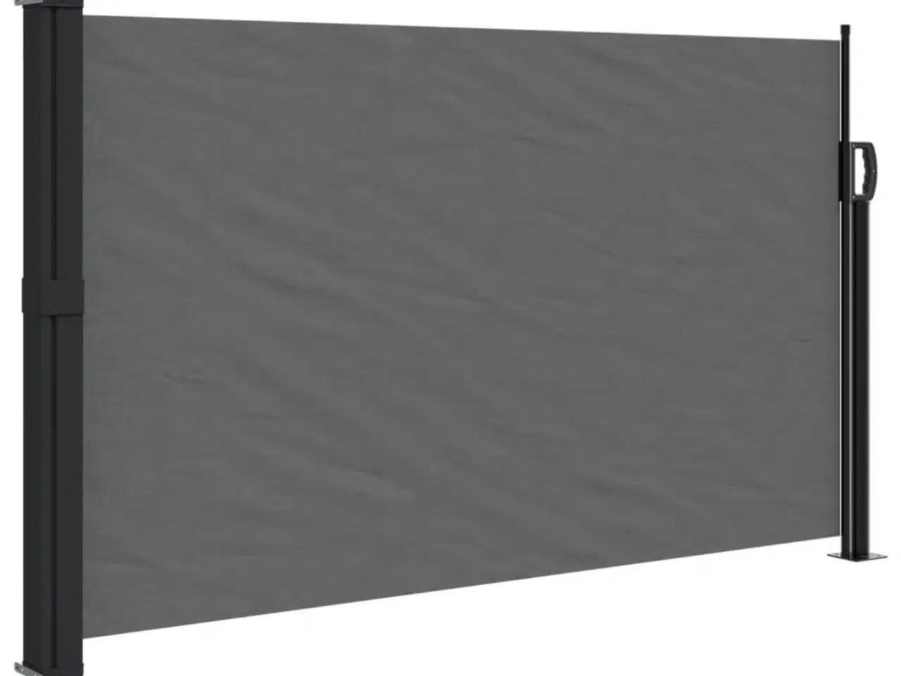 Billede 2 - Udtrækkelig sidemarkise antracit 120x600 cm