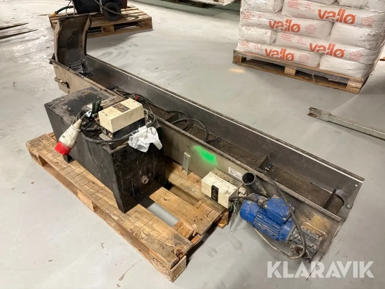 Billede 1 - Lot: hydraulik station og transportbånd BS teknik