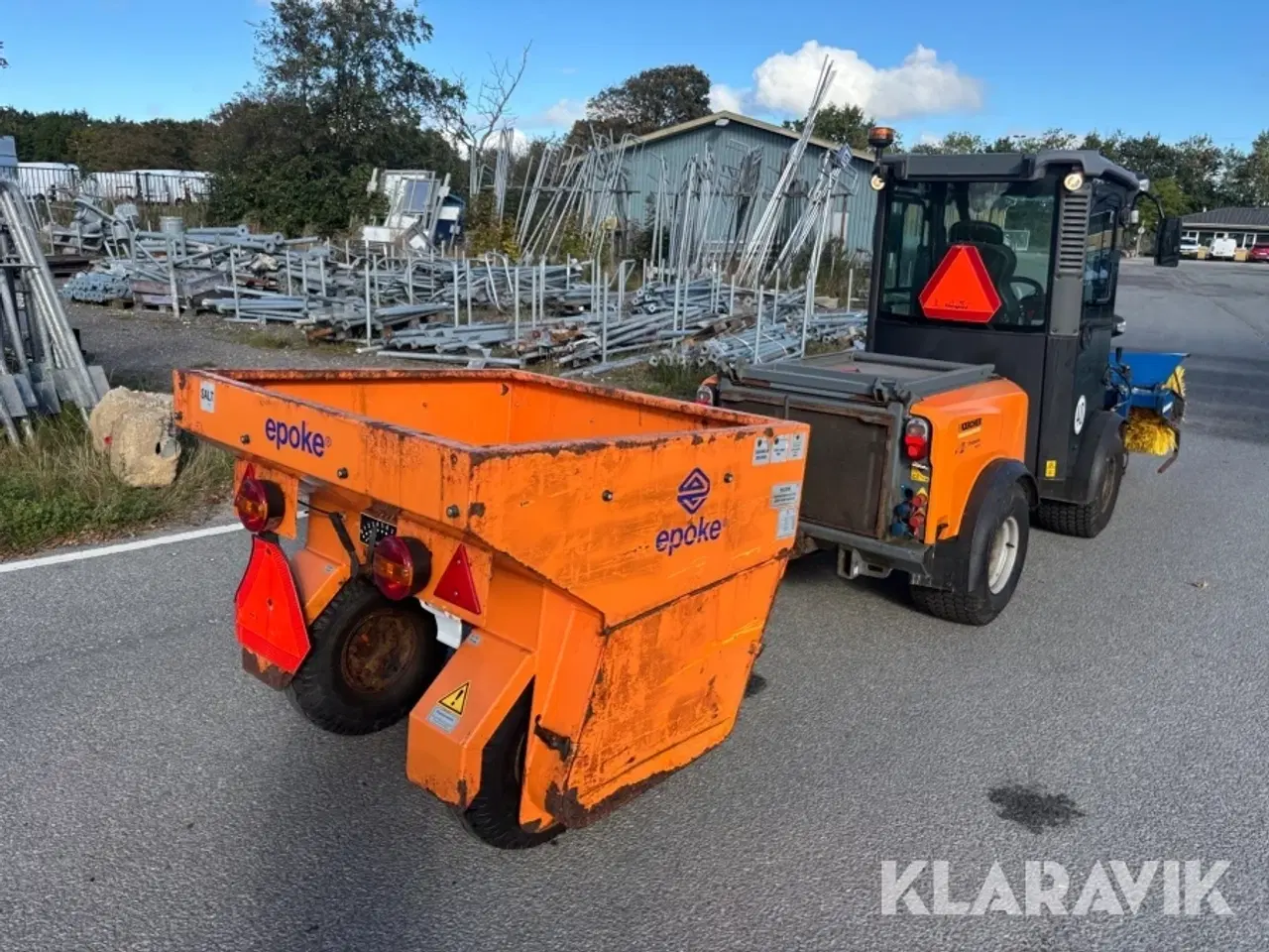 Billede 5 - Redskabsbærer Karcher Mic 50 advanced med tilbehør