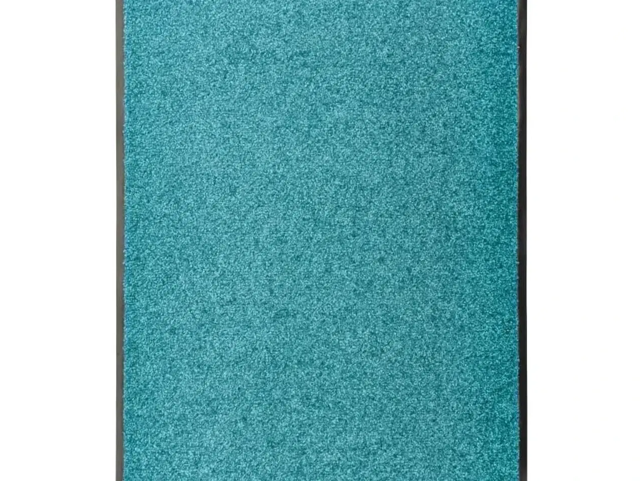 Billede 1 - Vaskbar dørmåtte 60x90 cm cyanblå