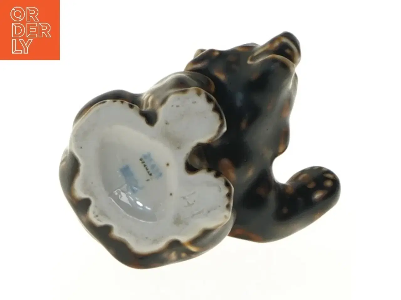 Billede 3 - Dekorativ figur af bjørn af Knud Kyhnfra Royal Copenhagen (str. 9,5 cm)