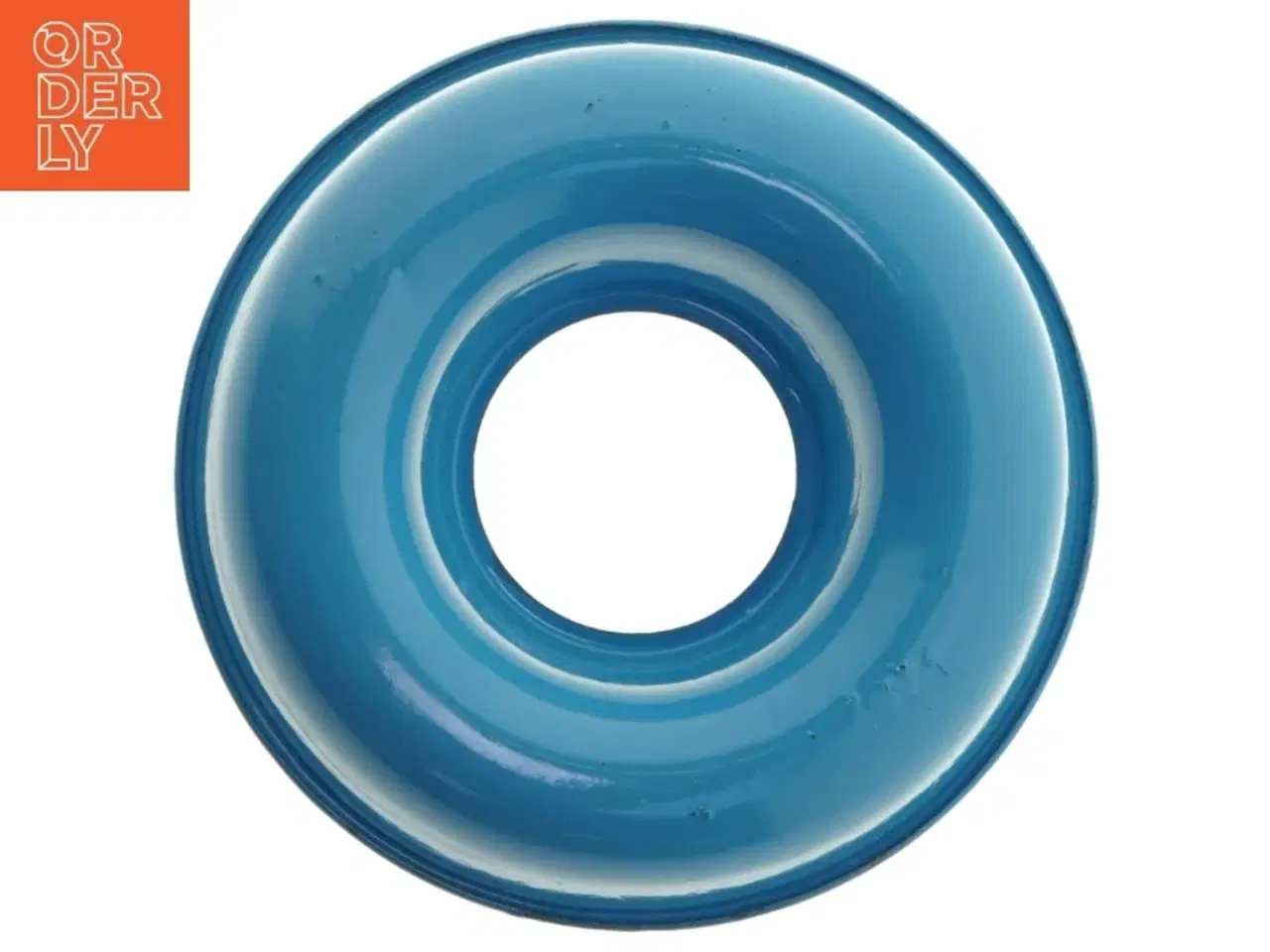 Billede 4 - Retro Rund bageform blå emalje(str. Ø 25 cm)