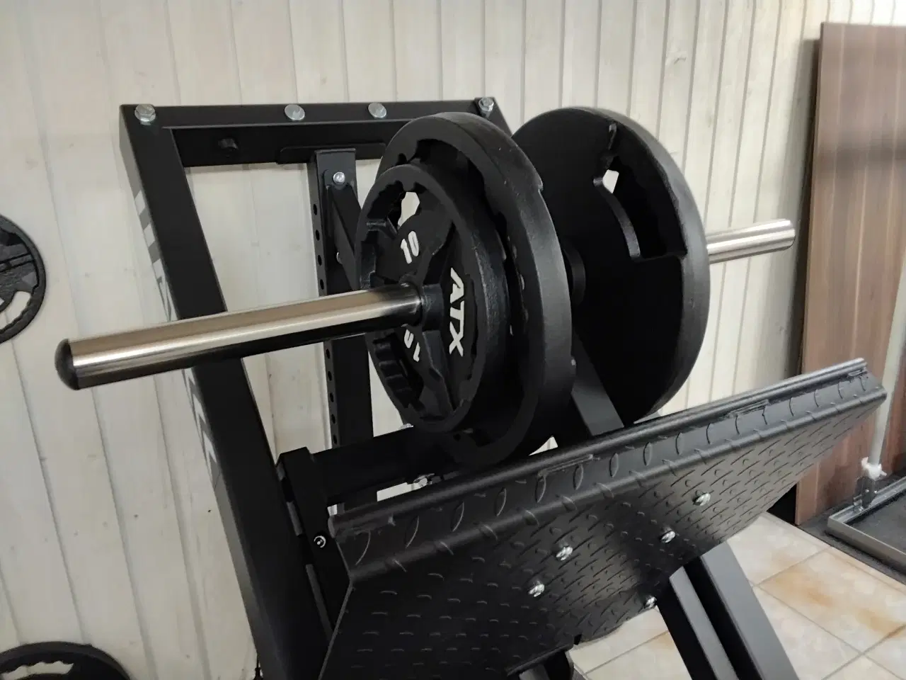 Billede 3 - ATX Benpress med 150 kg ATX Skiver