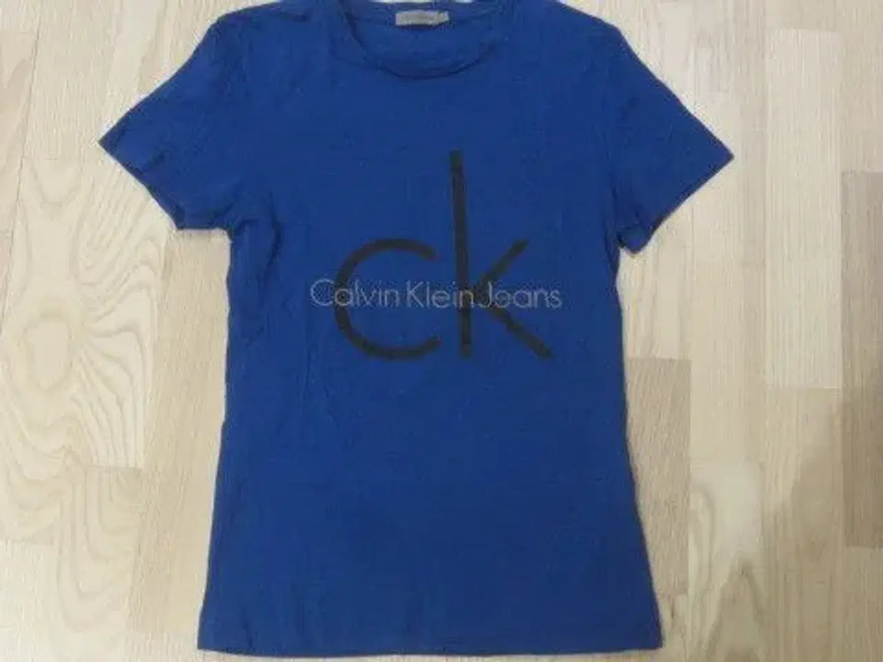 Billede 1 - Str. XS, mørkeblå CALVIN KLEIN t-shirt