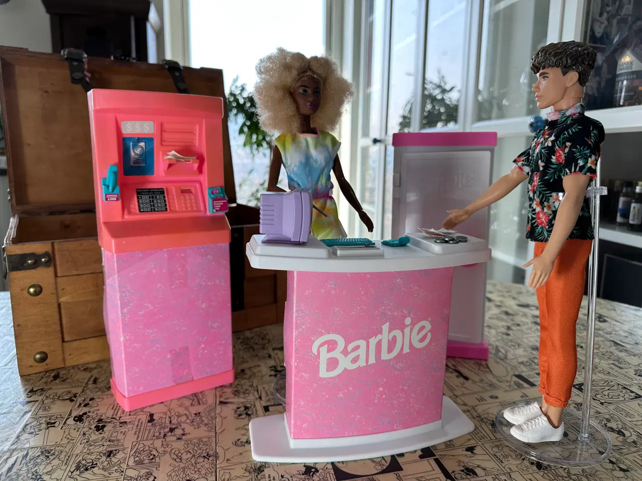 Billede 2 - Barbiebank fra 90'erne - Nr. Lyndelse