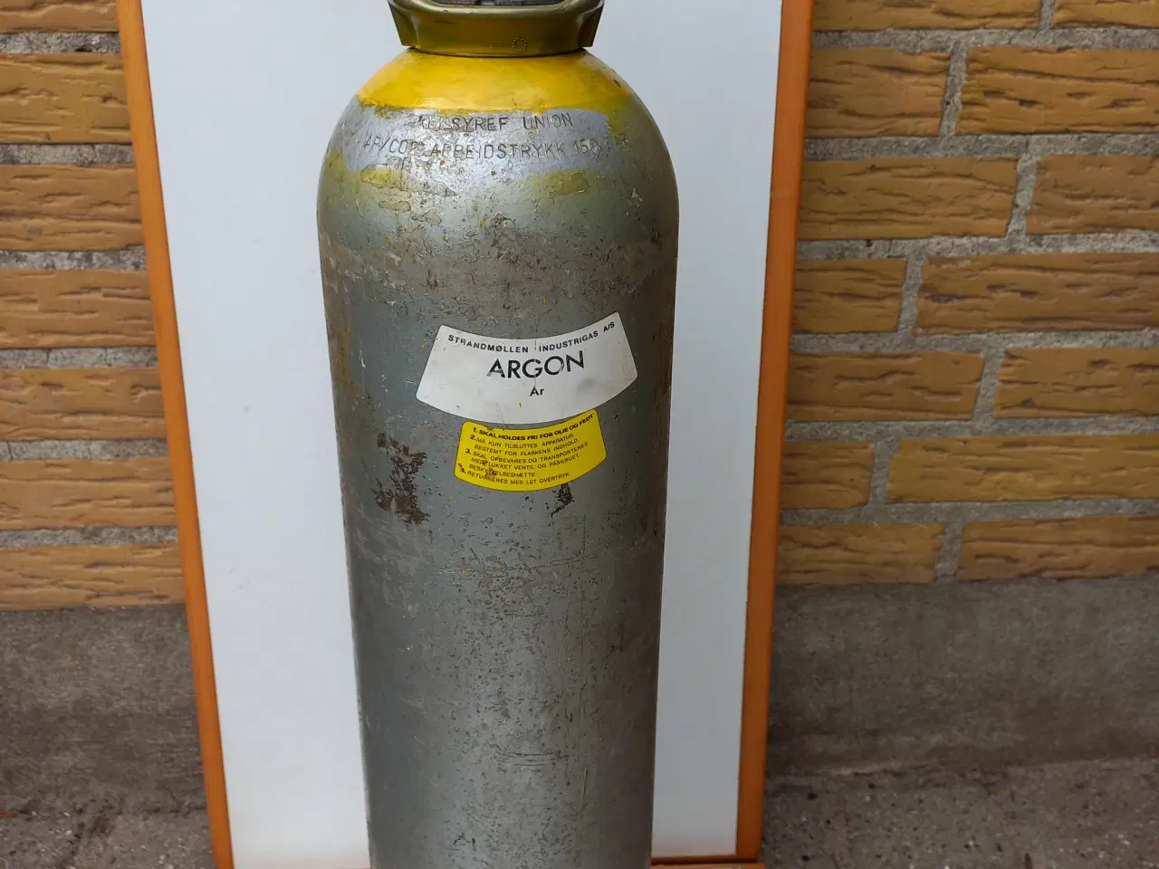 Billede 1 - 6 kg. Alu. Argon flaske